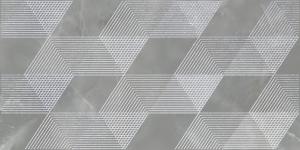 Opale Grey Geometria Декор 31,5x63 см_0