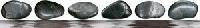 Фреш бордюр Камни черный 50.0×7.0×0.9 см